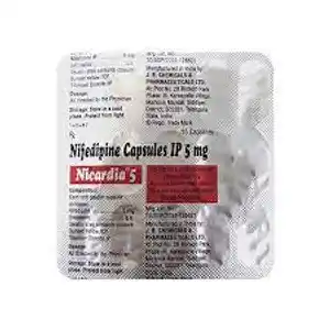 Nicardia 5mg Capsule 15s